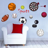 Sports Balls Wall Stickers AW7095