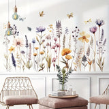 Meadow Flowers Wall Stickers - AW0012