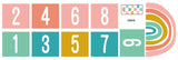 Hopscotch Wall or Floor Decal - AW118