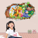 Pooh & Friends - Kids room / Nursery Wall Decal - AW1485