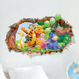 Pooh & Friends - Kids room / Nursery Wall Decal - AW1485