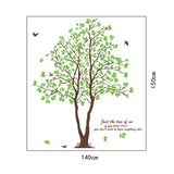 2 Trees Extra Large Wall decal / Mural AW0698