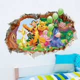Pooh & Friends - Kids room / Nursery Wall Decal - AW1485