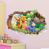 Pooh & Friends - Kids room / Nursery Wall Decal - AW1485