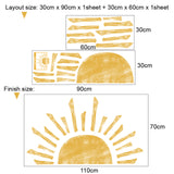 Sun Wall Sticker - AW066