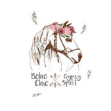Boho Chic Gypsy Spirit Horse Wall Decal - AW7092