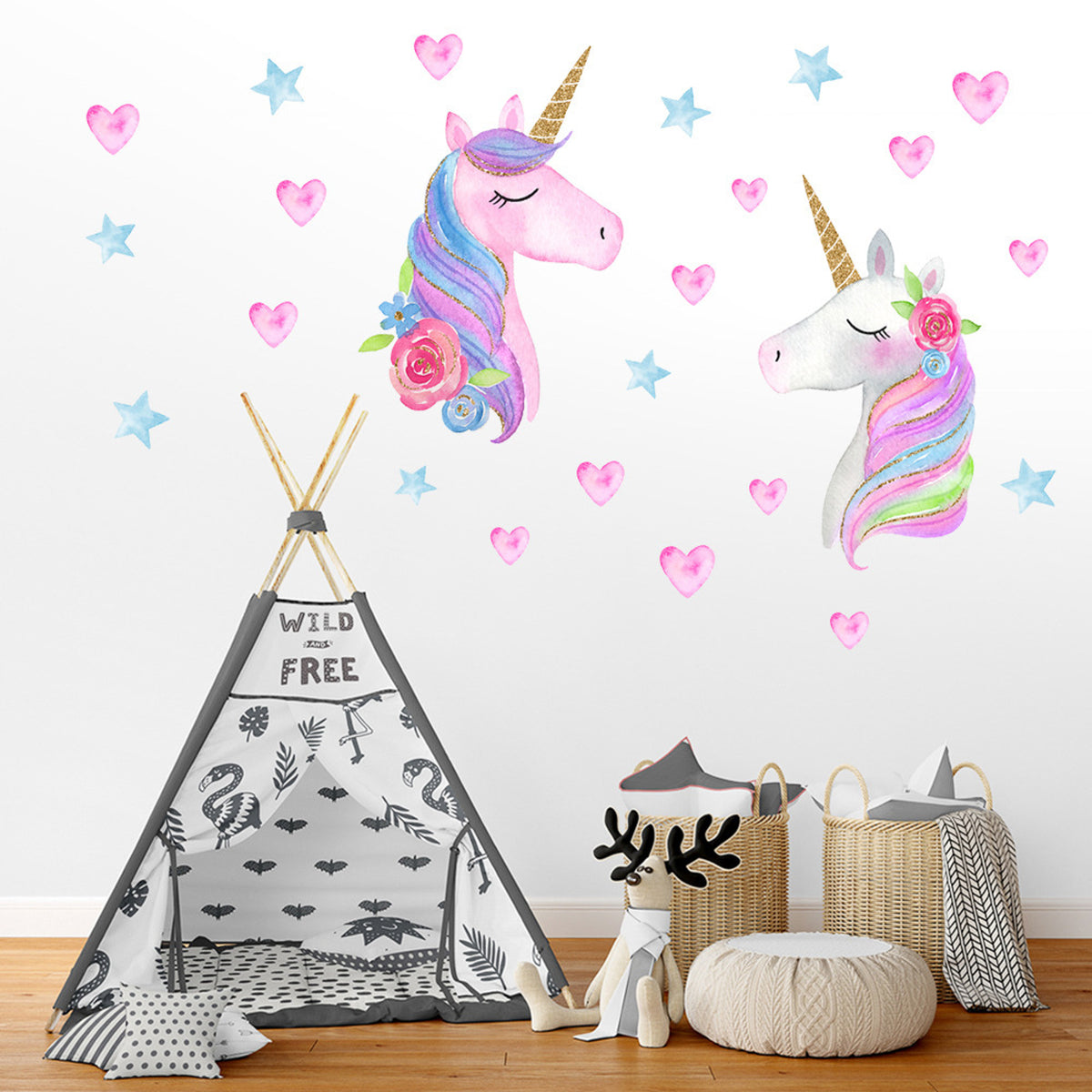 Unicorn - Removable Adhesive Decal