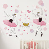 Ballerina Princesses Wall Decals AW96148