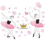 Ballerina Princesses Wall Decals AW96148