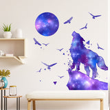 Howling Wolf Wall Decal