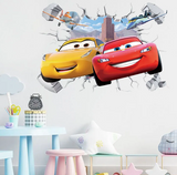 Lightning McQueen Cruz Ramirez- Disney Pixar Cars Decal - AW1216