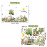 Wildlife Forest Adhesive wall Mural AW394