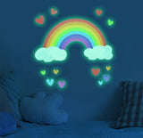 Glow in the dark Rainbow Wall Sticker - AW0009