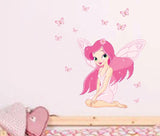 Pink Fairy Wall Sticker