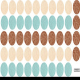 Blue & Neutral Tone Dots - Removable Wall Stickers - AW36034