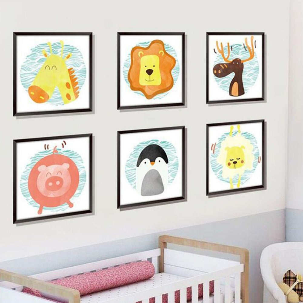 Nursery sales frames wall