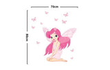 Pink Fairy Wall Sticker