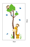 Height Chart - Tree,Giraffe,Monkey AW0867