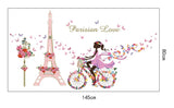 Paris Eiffel Tower Wall Sticker