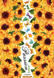 Sunflower & Butterfly Border AW7109