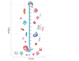 Mermaid Height Chart