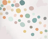 Soft Pastel Dots Wall Stickers - AW25005