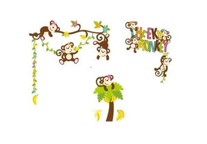 Cheeky Monkey Wall Sticker
