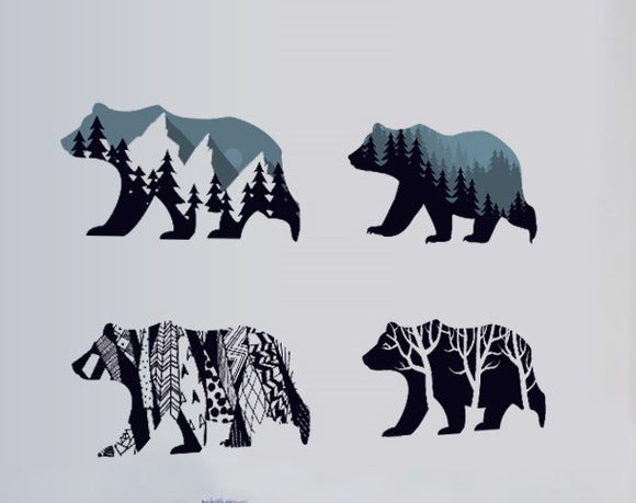 Polar Bears Wall Stickers - AW92008