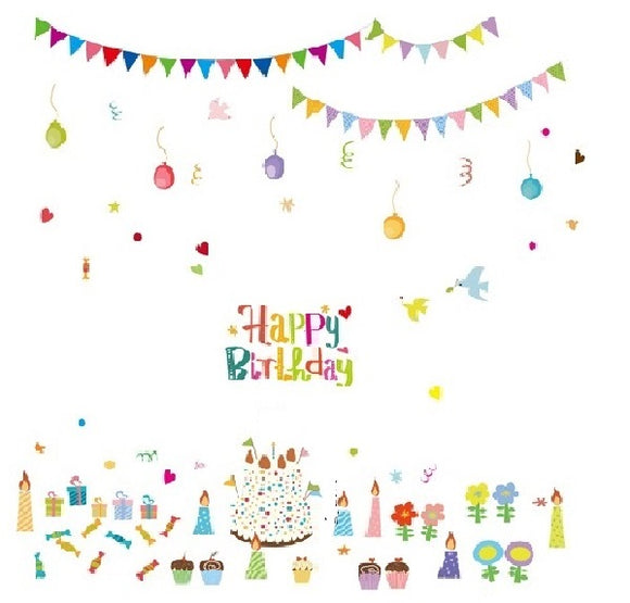 Happy Birthday Celebration Stickers AW99705