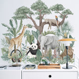 Jungle Animal Wall Mural
