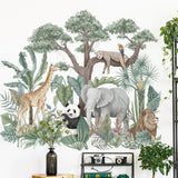 Jungle Animal Wall Mural AW0254