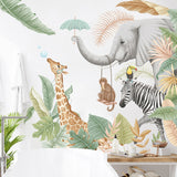Jungle Animal Wall Mural AW0262