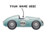 Personalised Name/Car Wall Sticker AW1017