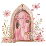 Personalised Fairy Door Wall Decals AW1013