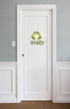 Personalised Door Decal AW1028