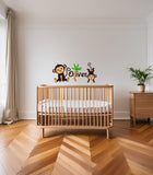 Personalised Name/ Monkeys Wall Sticker AW1014