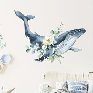 Whale & Flowers AW63714