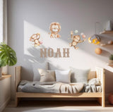 Personalised Name/Circus Wall Sticker AW1025