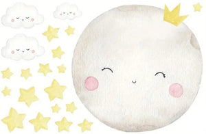 Cute Moon and Stars AW64668