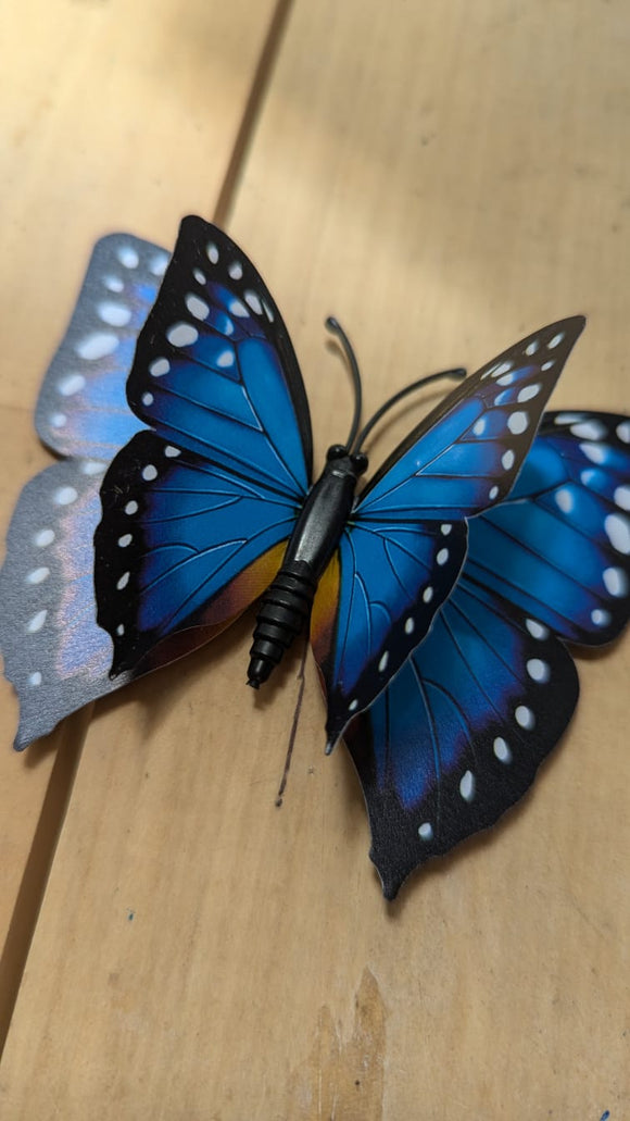 12x 3D Butterflies