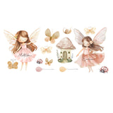 Personalised Fairies Wall Decals AW1011