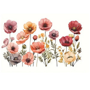 Poppies Wall Stickers - AW0038