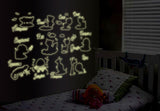 Glow in the dark Animal Wall Stickers