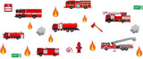 Fire Truck / Fire Engine Wall Stickers