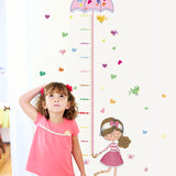 Girl with Umbrella Height Chart