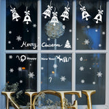 Christmas Bells  (White) Removable Christmas Wall Stickers