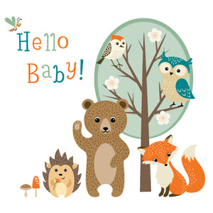 Hello Baby Wall Sticker