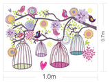 Tree Branch with Bird Cages AW0993