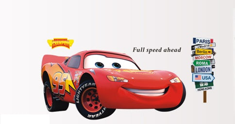 Lightning McQueen - Disney Pixar Cars Decal
