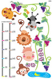 Height Chart - Animals diving AW0940